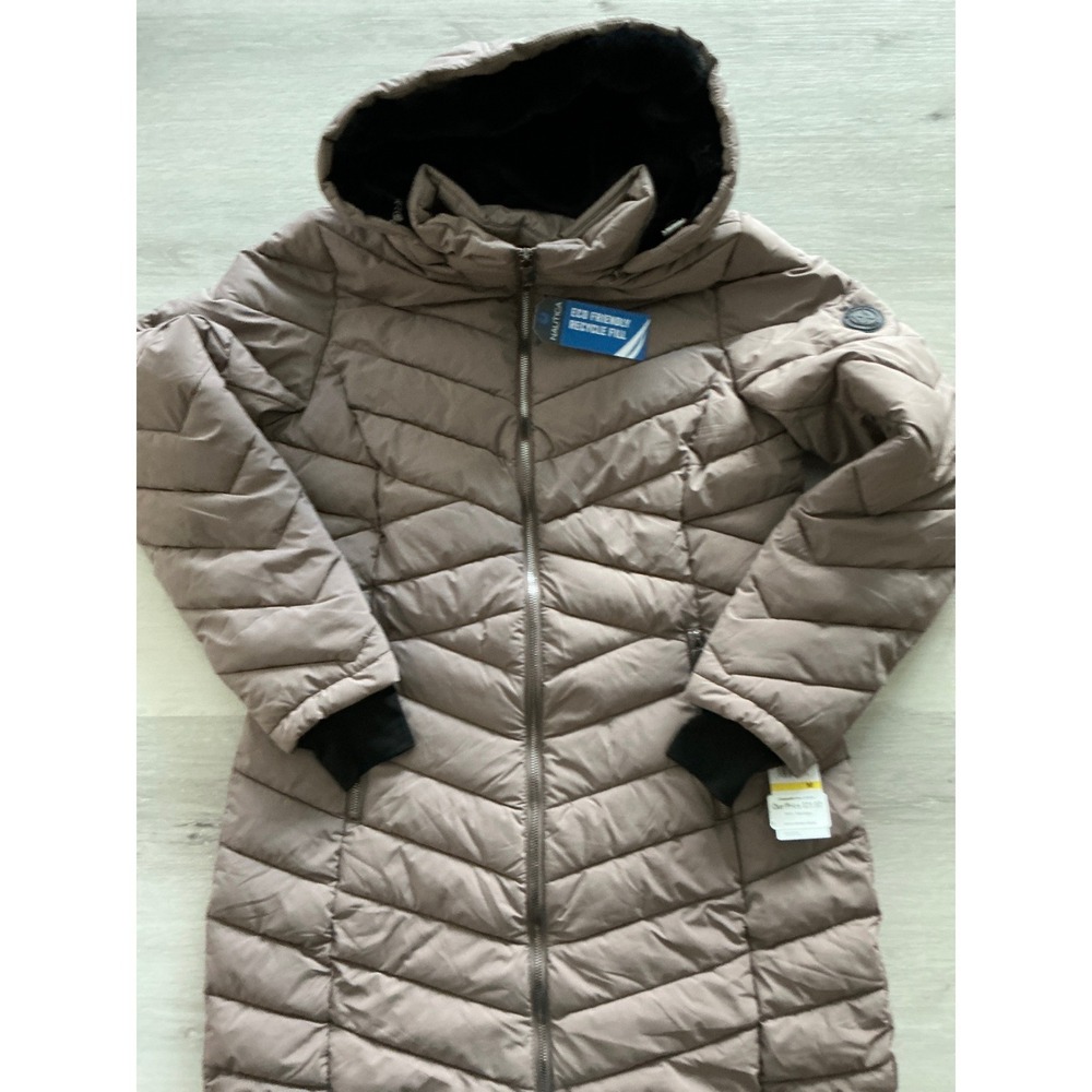 Nautica Performance Jacket Taupe‎ Brown Medium New With Tags